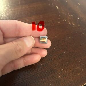 American flag Italian Charm